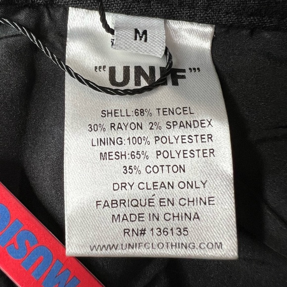 🎯Rare NWT UNIF Maxi Skirt Black Size Medium - Picture 12 of 12